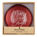 Glass Paperweight - Merry and Bright