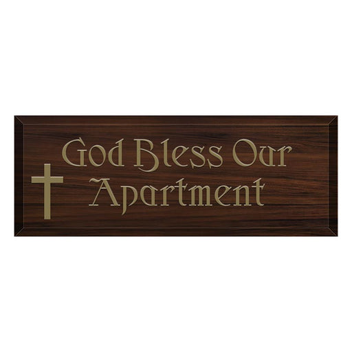 God Bless Our Apartment Plaque