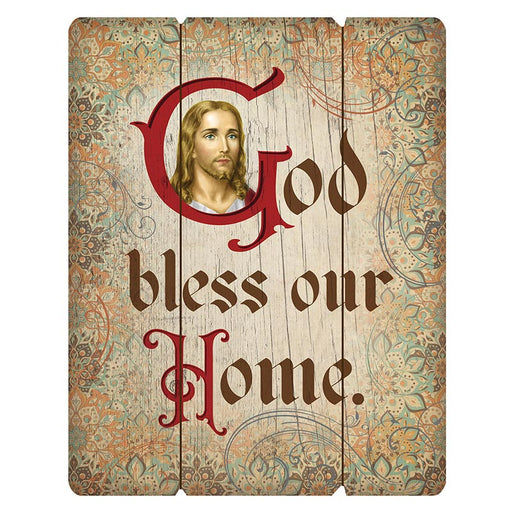God Bless Our Home Wood Pallet Sign