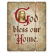 God Bless Our Home Wood Pallet Sign