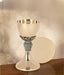 Grape and Leave Chalice and Paten Set Gold Plated Grapes with Leaves Chalice and Paten Set Chalice and Paten Set
