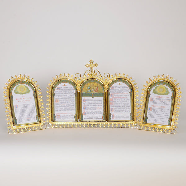 Conjunto de tarjetas de misa tradicional