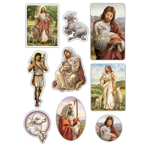 Good Shepherd - Stickers - 12 Pieces Per Package