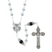 Gray Wedding Rosary With Special Intertwining Rings Centerpiece - 2 Pieces Per Package