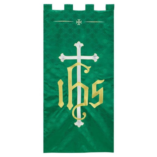 Green Maltese Jacquard Banner