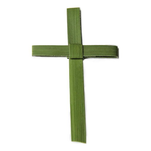 Green Palm Cross - 25 Pieces Per Package