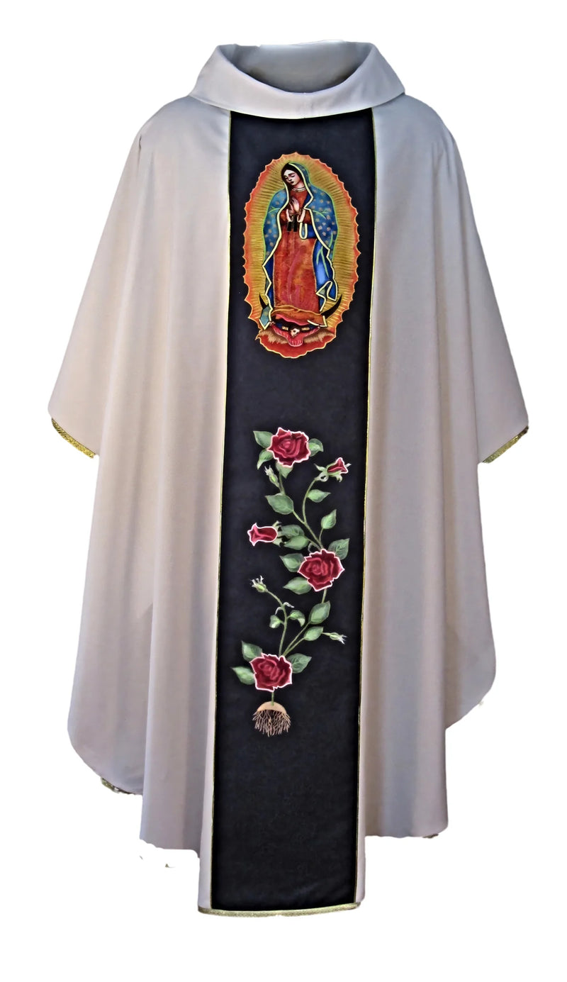 Miraculous Roses of Our Lady of Guadalupe Chasuble - GuadR24