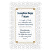 Guardian Angel Prayer Lace Holy Card
