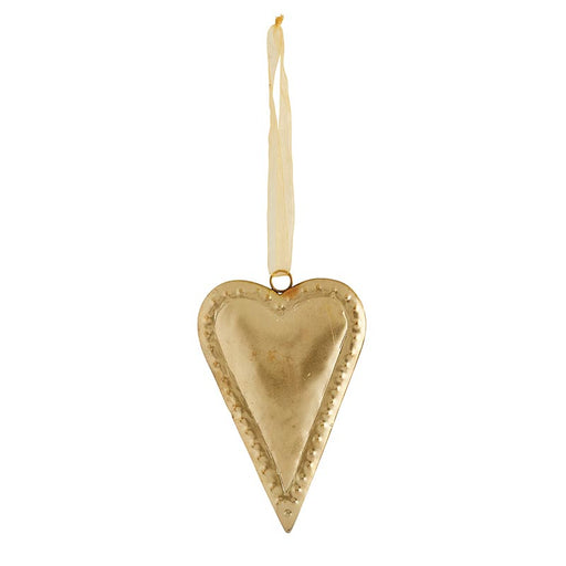Hanging Heart Holiday Ornament - Iron