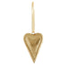 Hanging Heart Holiday Ornament - Iron