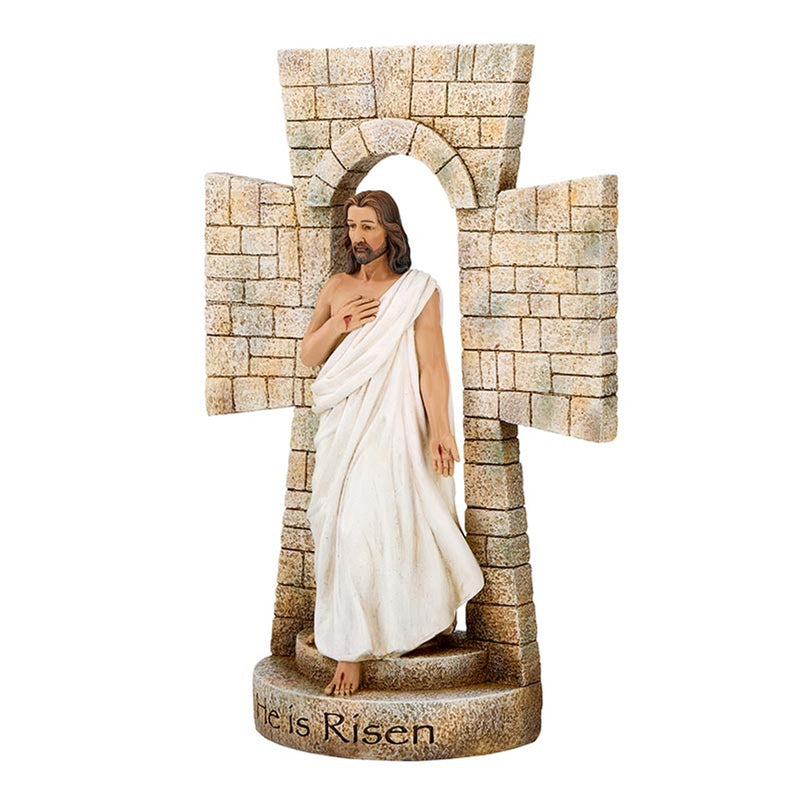 12" He is Risen Christ Figure