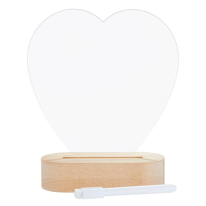 Heart Desk Lamp - 4 Pieces Per Package