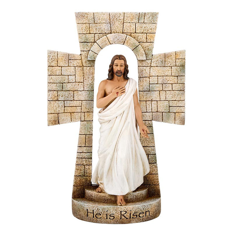 12" He is Risen Christ Figure
