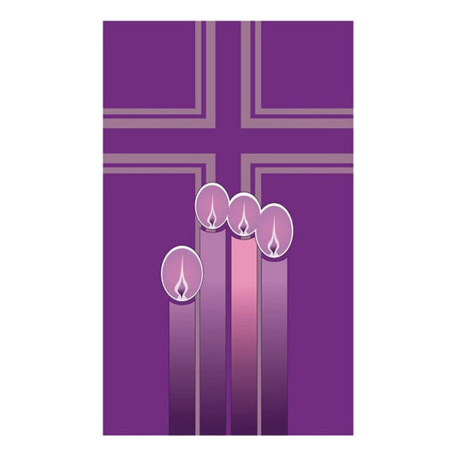 Holy Advent Candles Banner