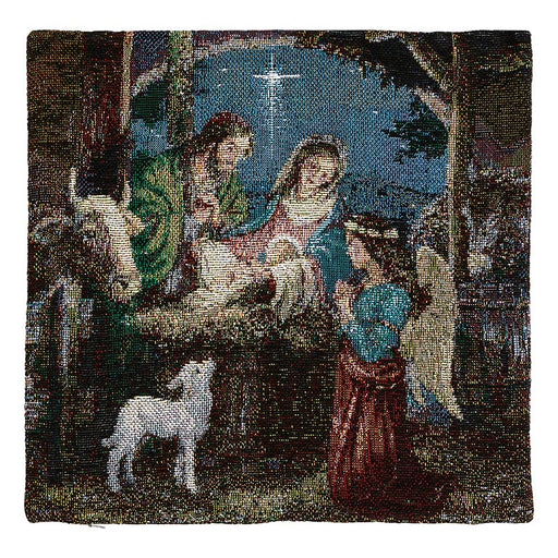 Holy Family Nativity Pillow Cover