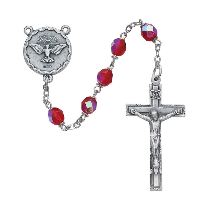 Holy Spirit Red Rosary
