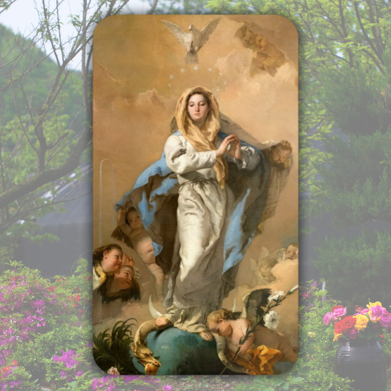 Tarjetas de oración del Día de Todos los Santos/Día de las Almas - 100 piezas por paquete