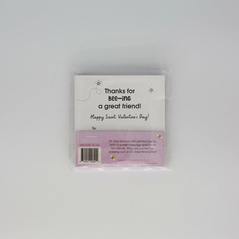 St. Valentine Classroom Sticker Set - 24 pack