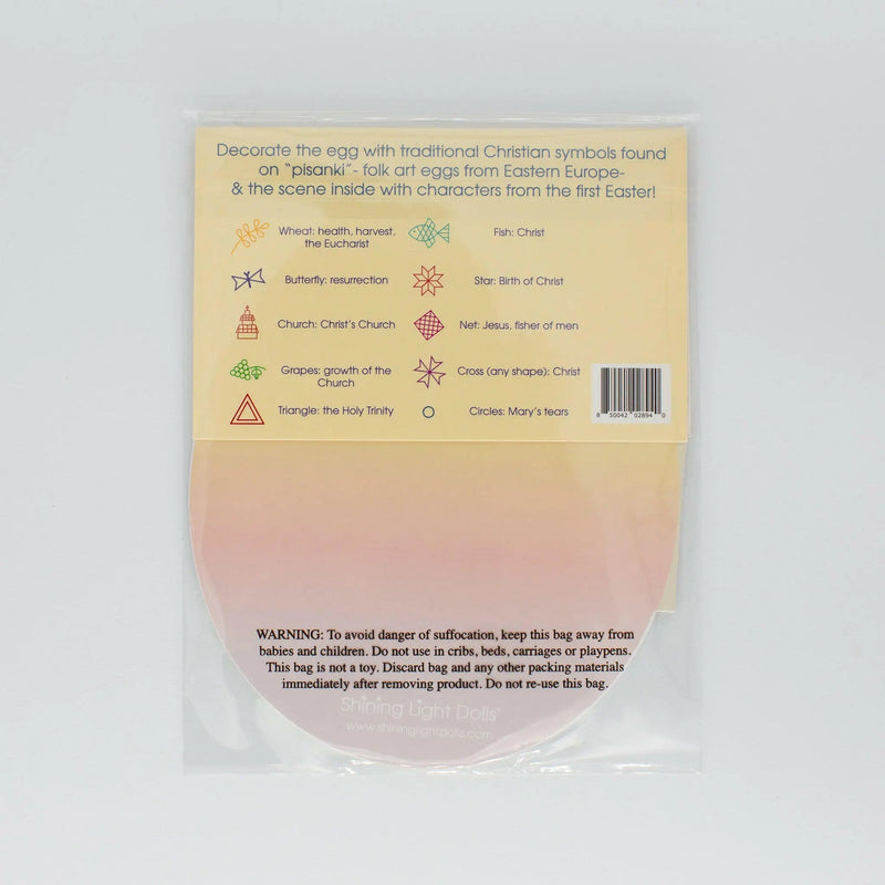 Easter Egg & Scene Reusable Sticker Set