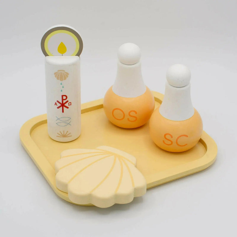 Wooden Baptism Playset