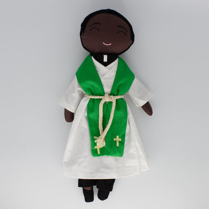 Father John Catholic Priest Rag Doll 14 Piece Set