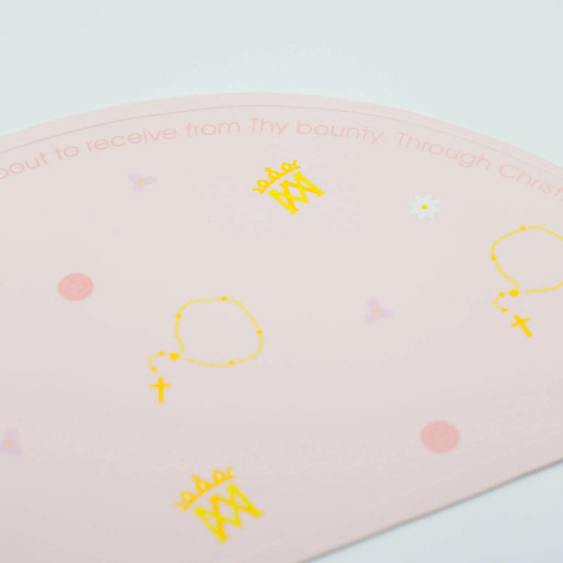 Pink Marian Silicone Grace Placemat