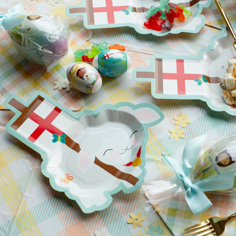 Pascal Lamb Paper Plates - set of 20