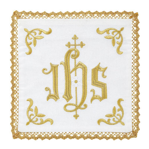IHS Embroidered Chalice Pall