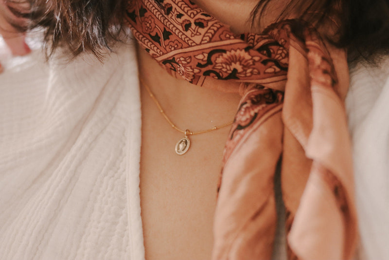 Dainty Miraculous Medal Necklace