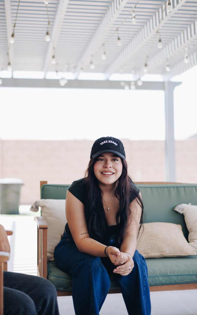 Take Heart 6-Panel Dad Hat for Women