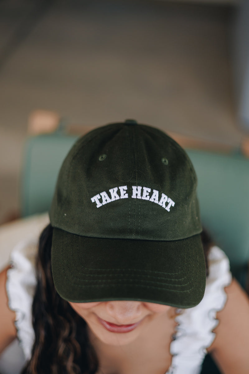 Take Heart 6-Panel Dad Hat for Women