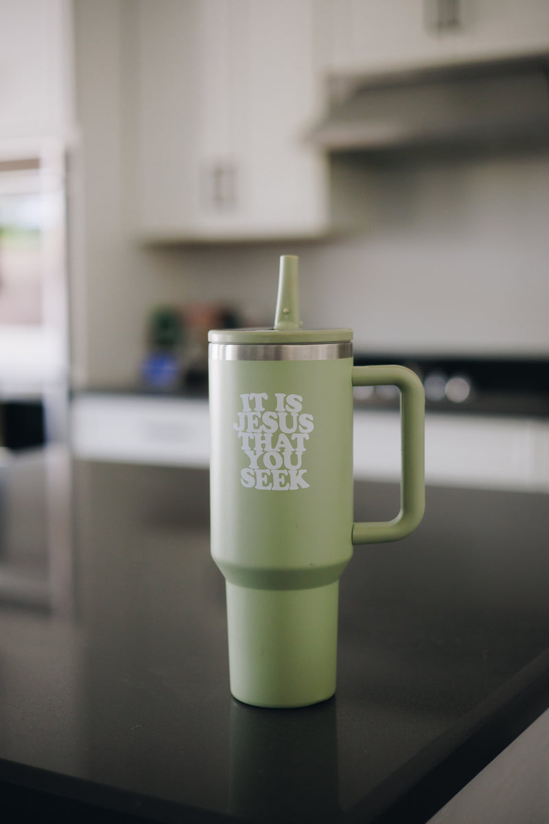 It Is Jesus That You Seek // Ordinary Time 40 oz Water Bottle