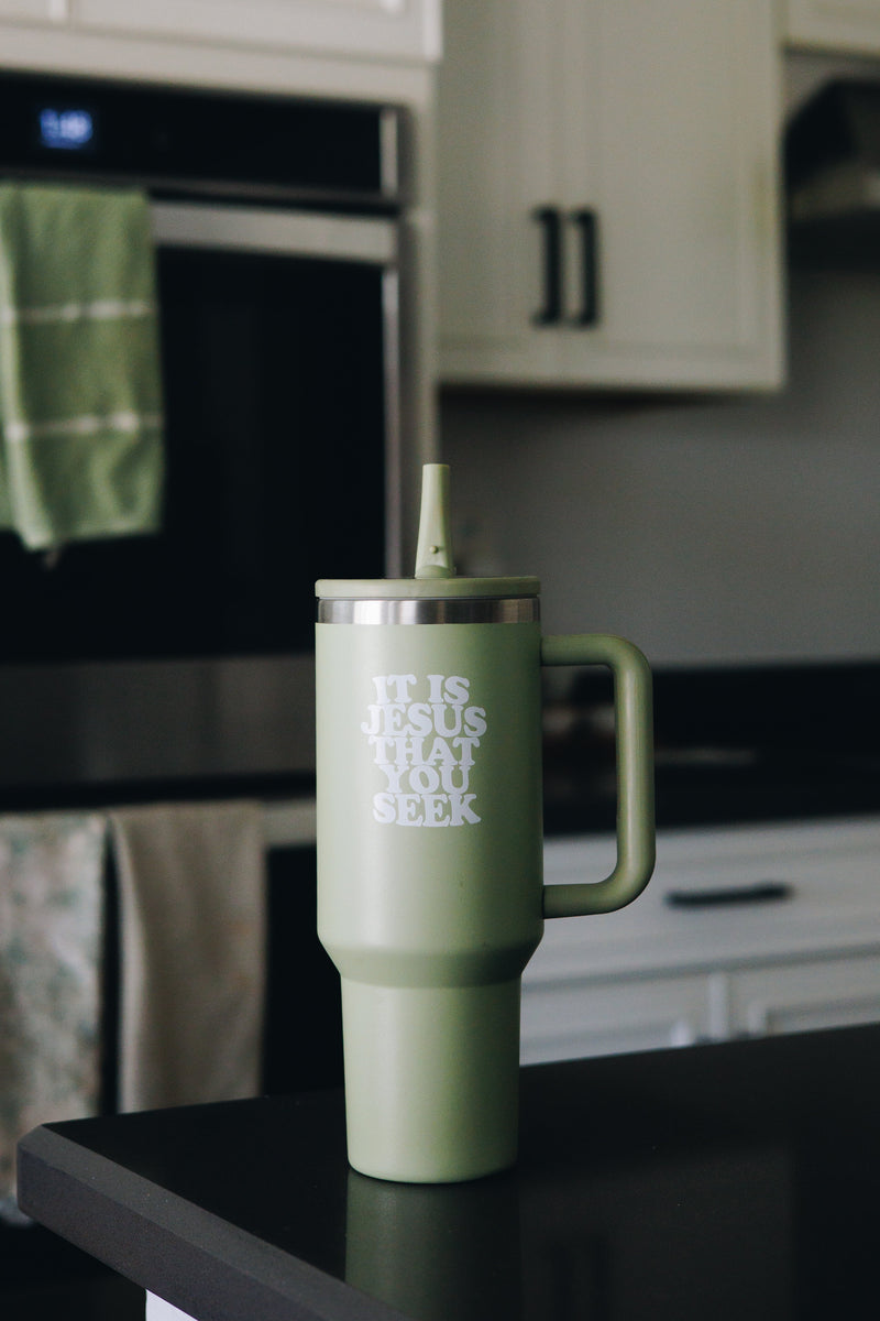 It Is Jesus That You Seek // Ordinary Time 40 oz Water Bottle