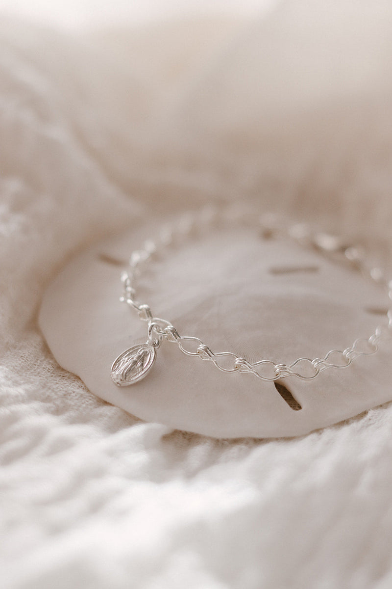 Marian Consecration Bracelet in Sterling Silver