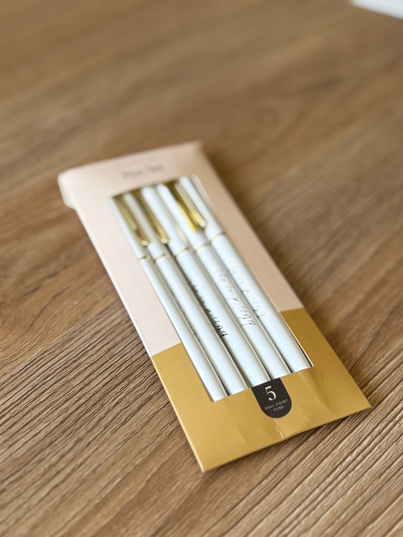 Blessed is She Five Pack Pen Set