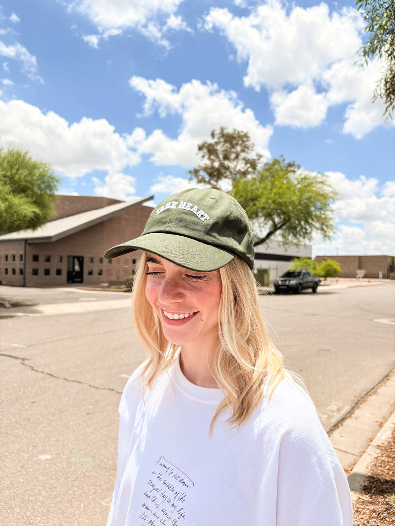 Take Heart 6-Panel Dad Hat for Women