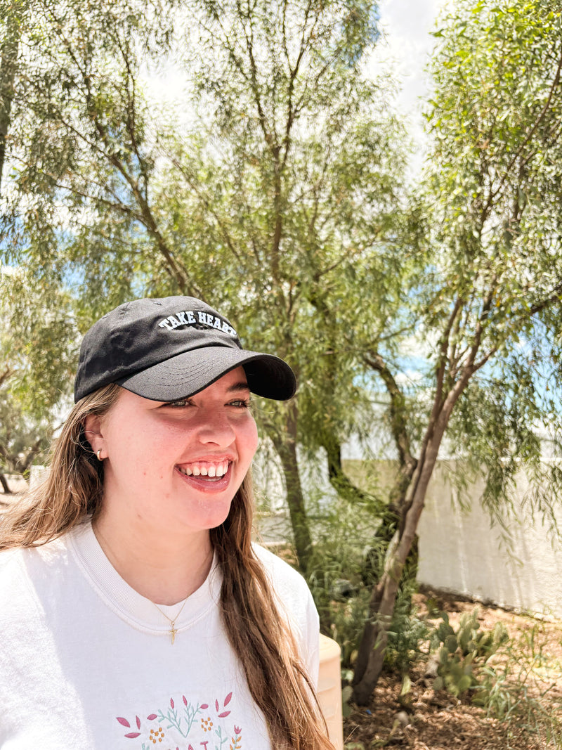 Take Heart 6-Panel Dad Hat for Women