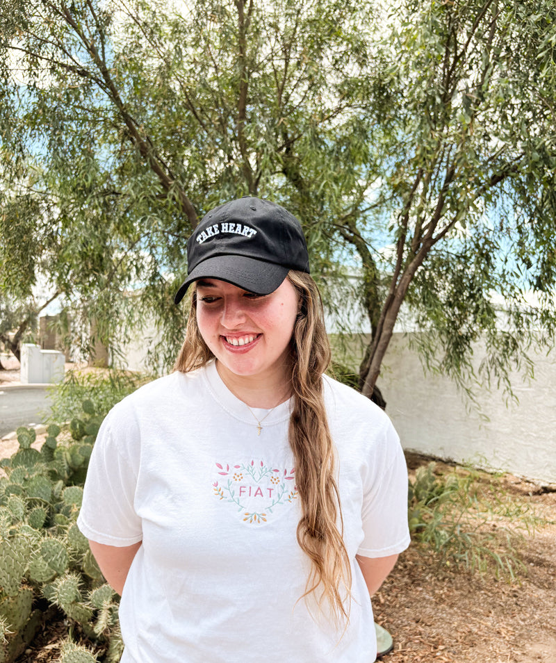 Take Heart 6-Panel Dad Hat for Women