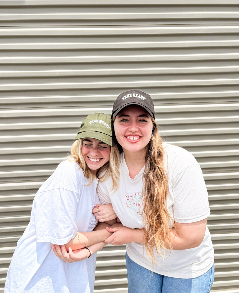 Take Heart 6-Panel Dad Hat for Women