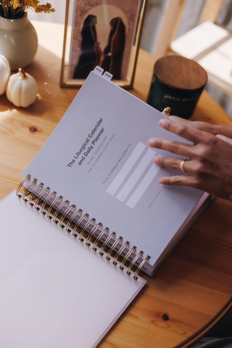 2026 Calendar Year Catholic Liturgical Planner // Big Layout