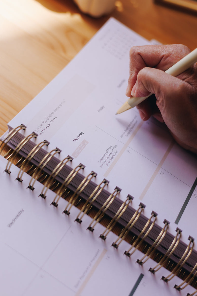 2026 Calendar Year Catholic Liturgical Planner // Mini Layout