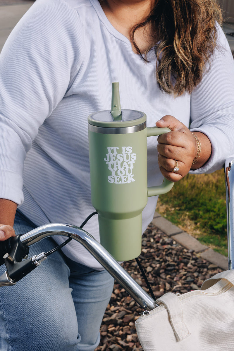 It Is Jesus That You Seek // Ordinary Time 40 oz Water Bottle