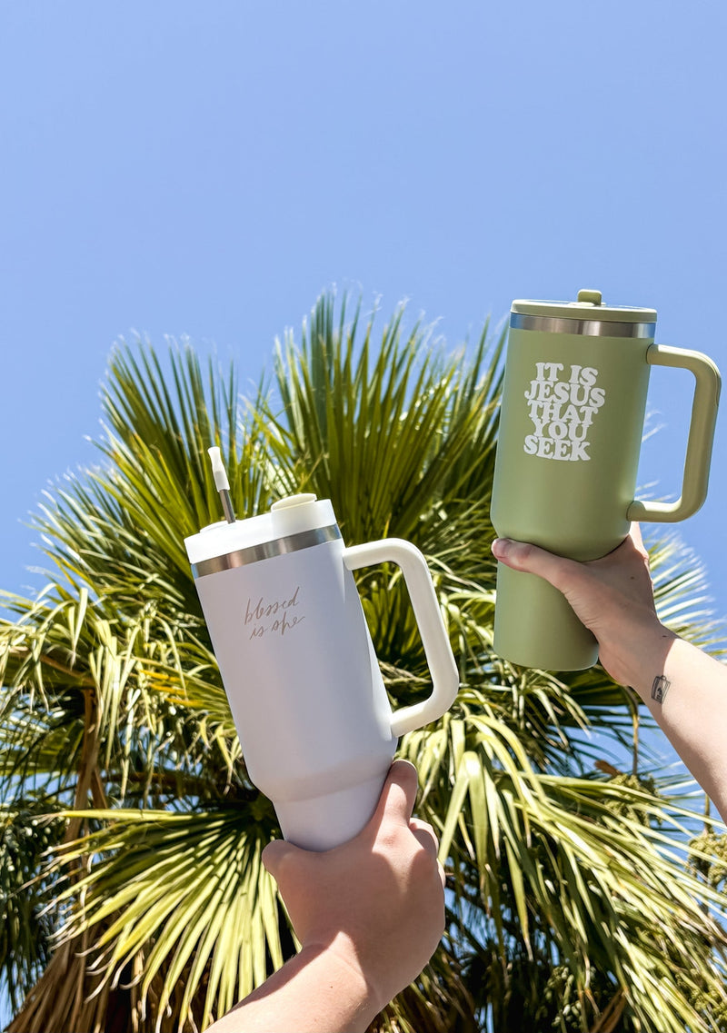 It Is Jesus That You Seek // Ordinary Time 40 oz Water Bottle