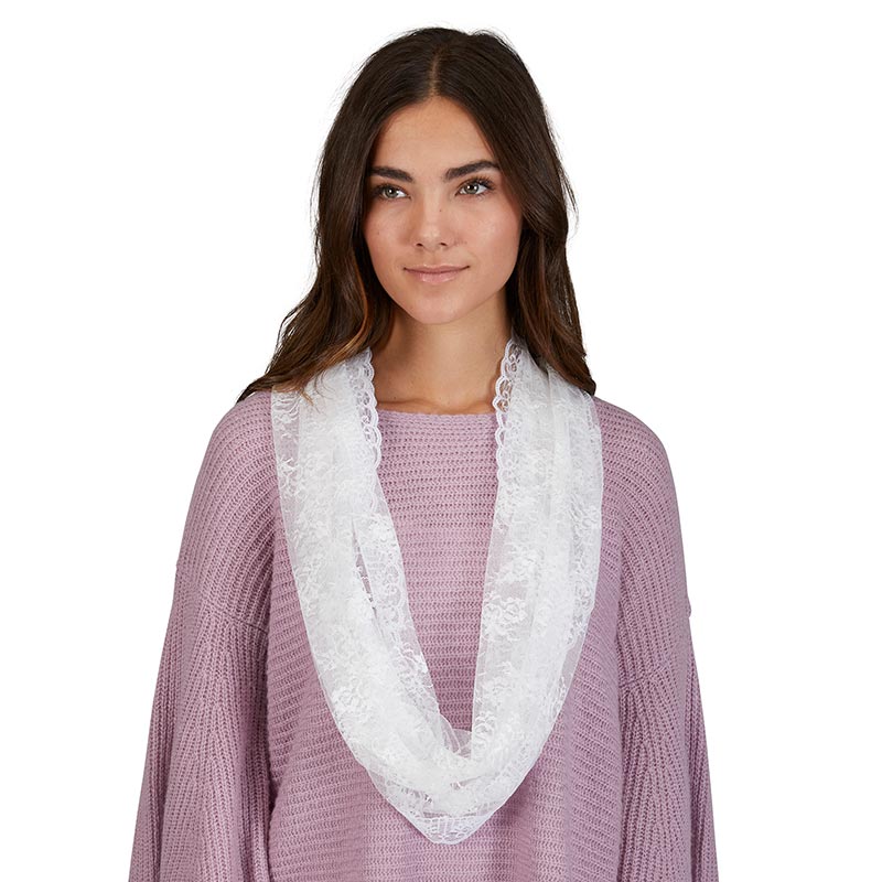 Infinity White Chapel Veil