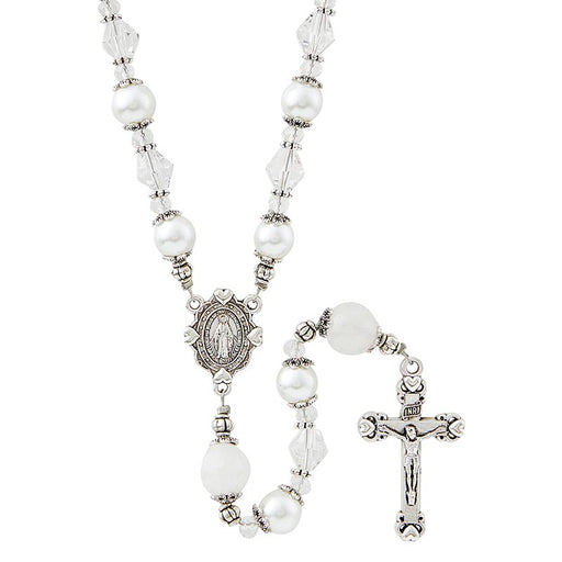 Ivory Rosary - Amore Mio Collection
