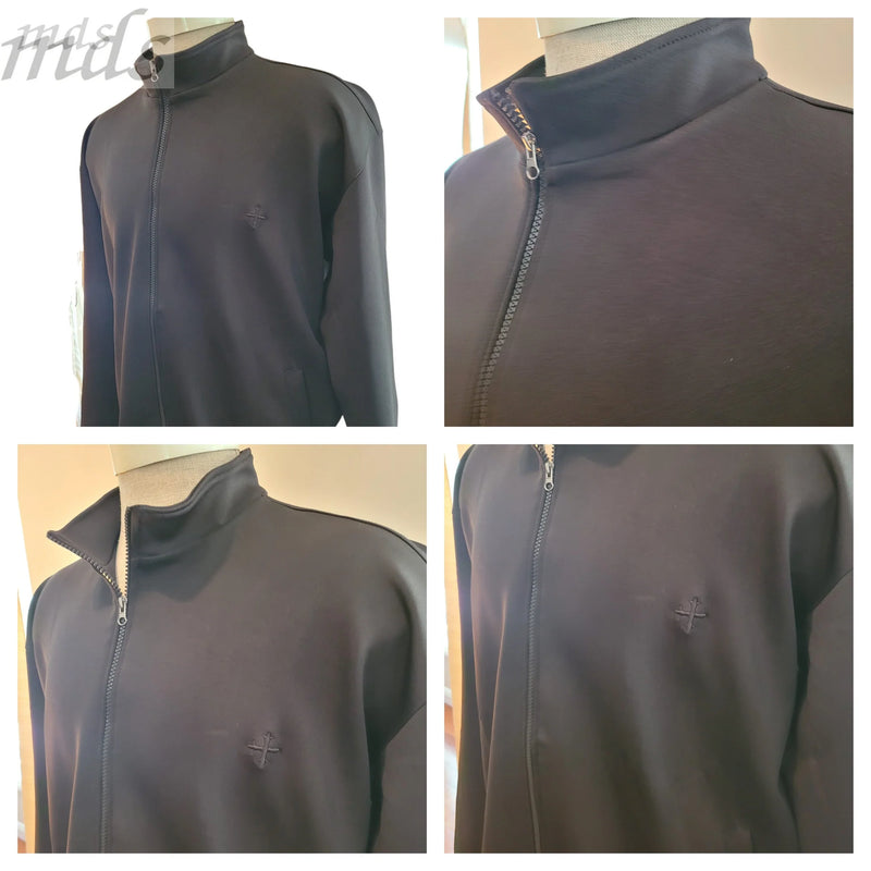 JC100 Neoprene Jacket With Embroidered Cross