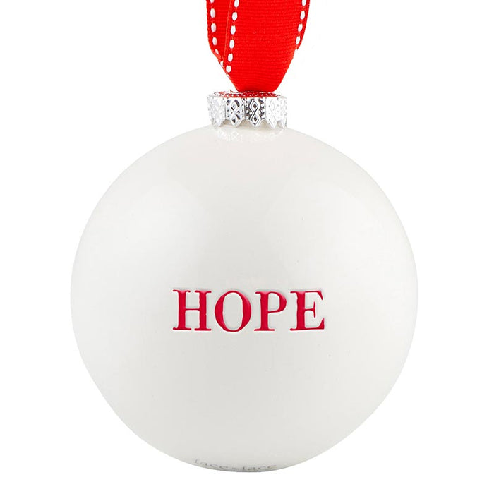 Joy/Peace/Hope Ornament Set