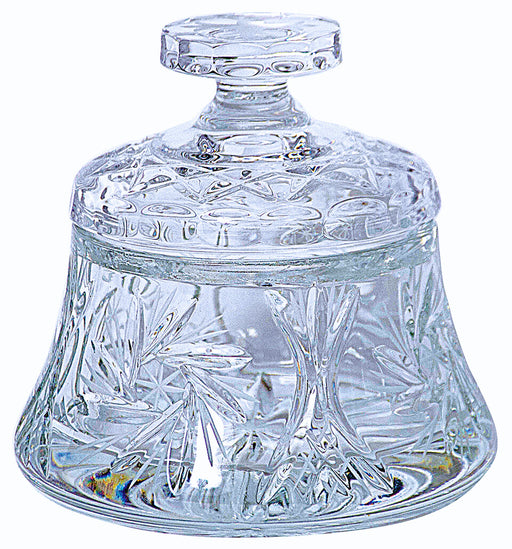 K114 Crystal Ablution Cup – 4 oz Holy Water or Ash Distribution Vessel, 3.75" Height, Liturgical Church Supply