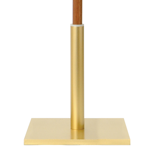 K227-1CandleLighterStand_SingleStand_SatinBrasstoneFinish_11H