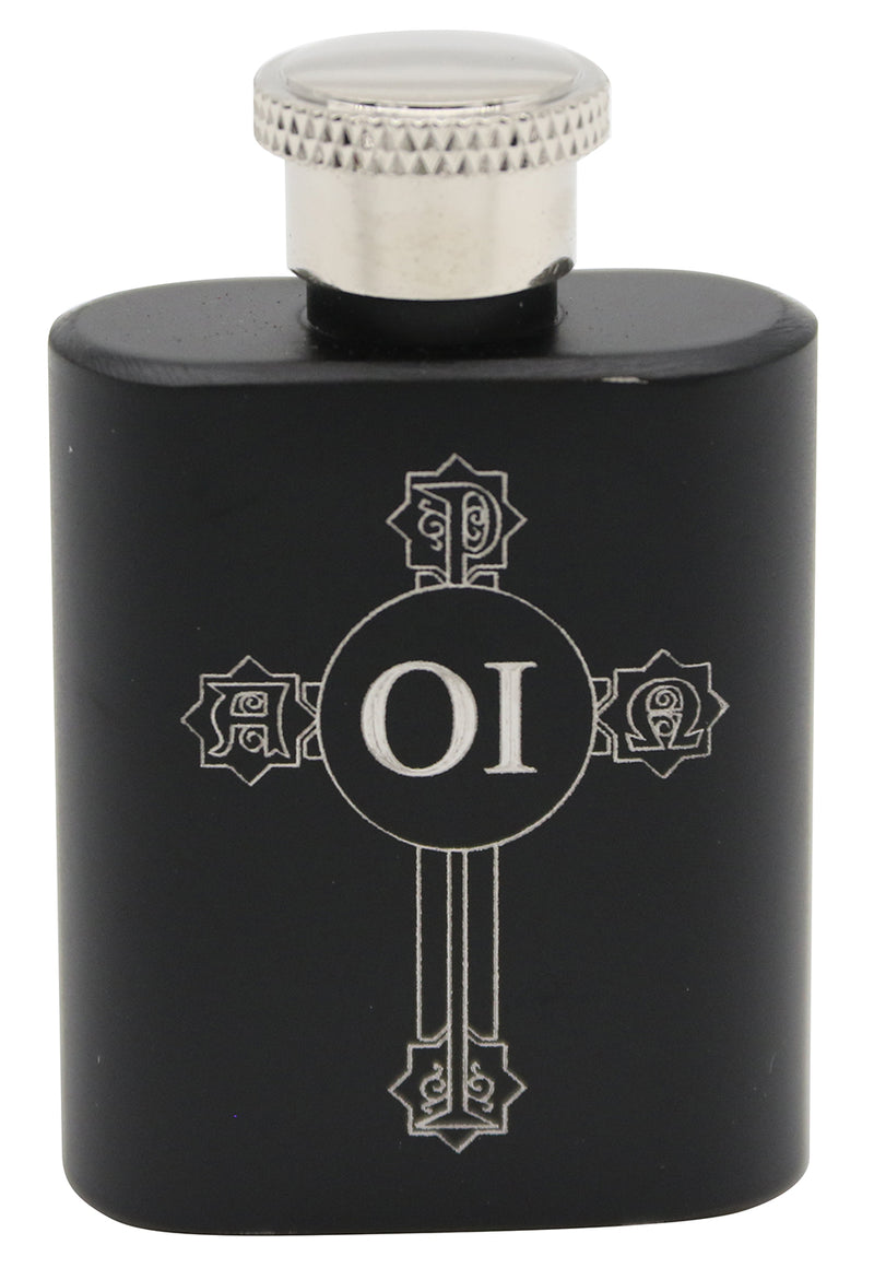 K24 - 2-1/4"Stainless Steel Oil Stock – 1oz Capacity with Engraved OI